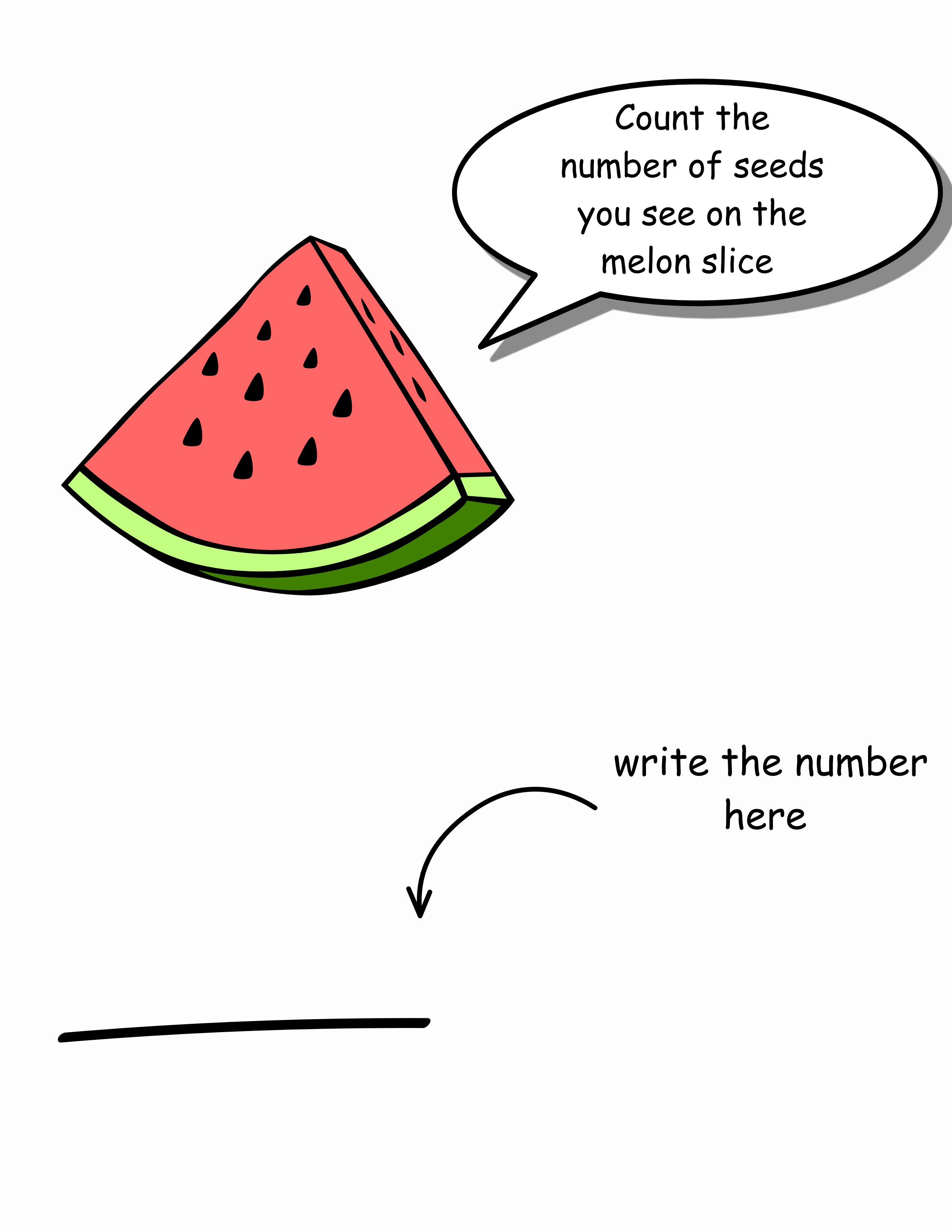 Counting & Quantity worksheet preview